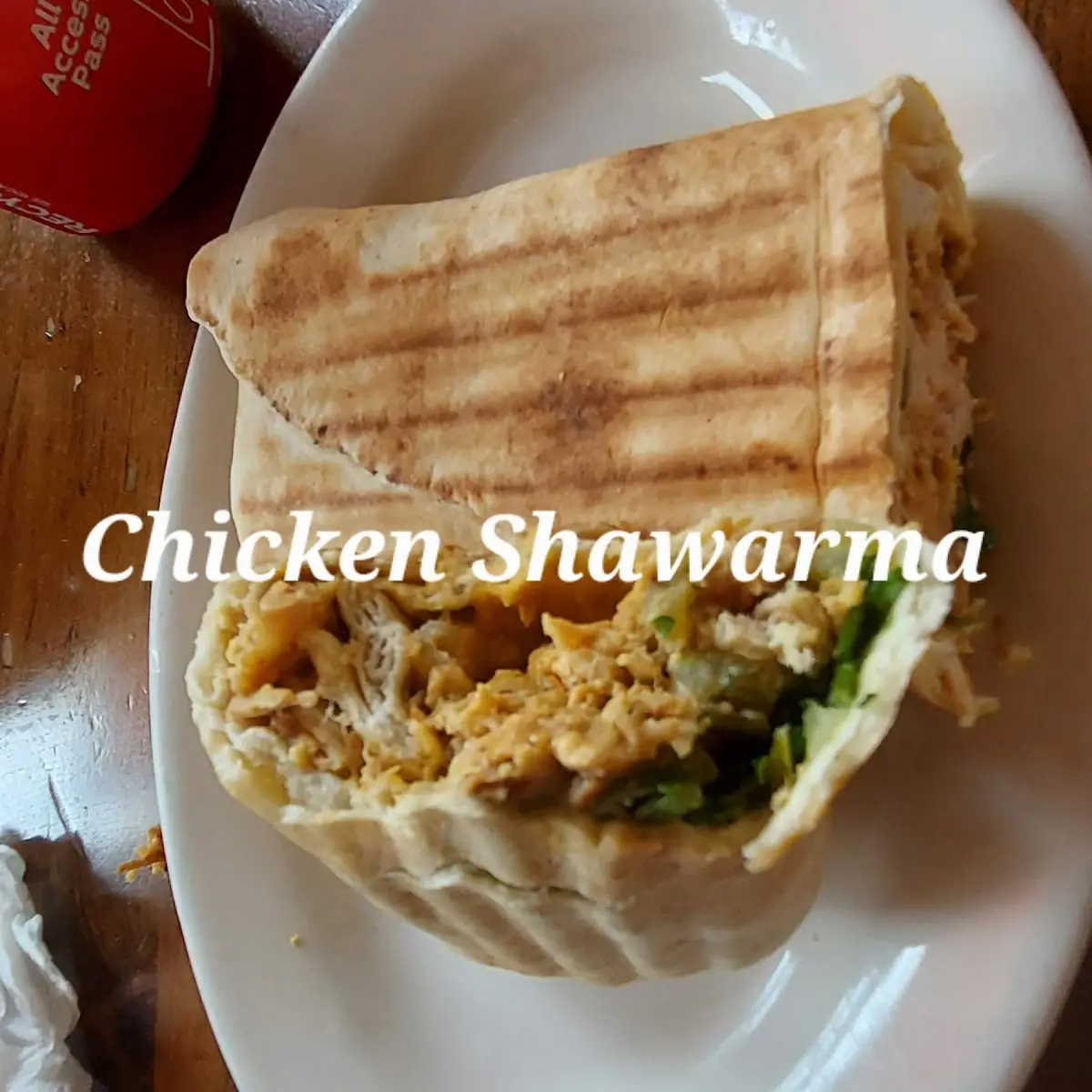 Chicken Shawarma Wrap