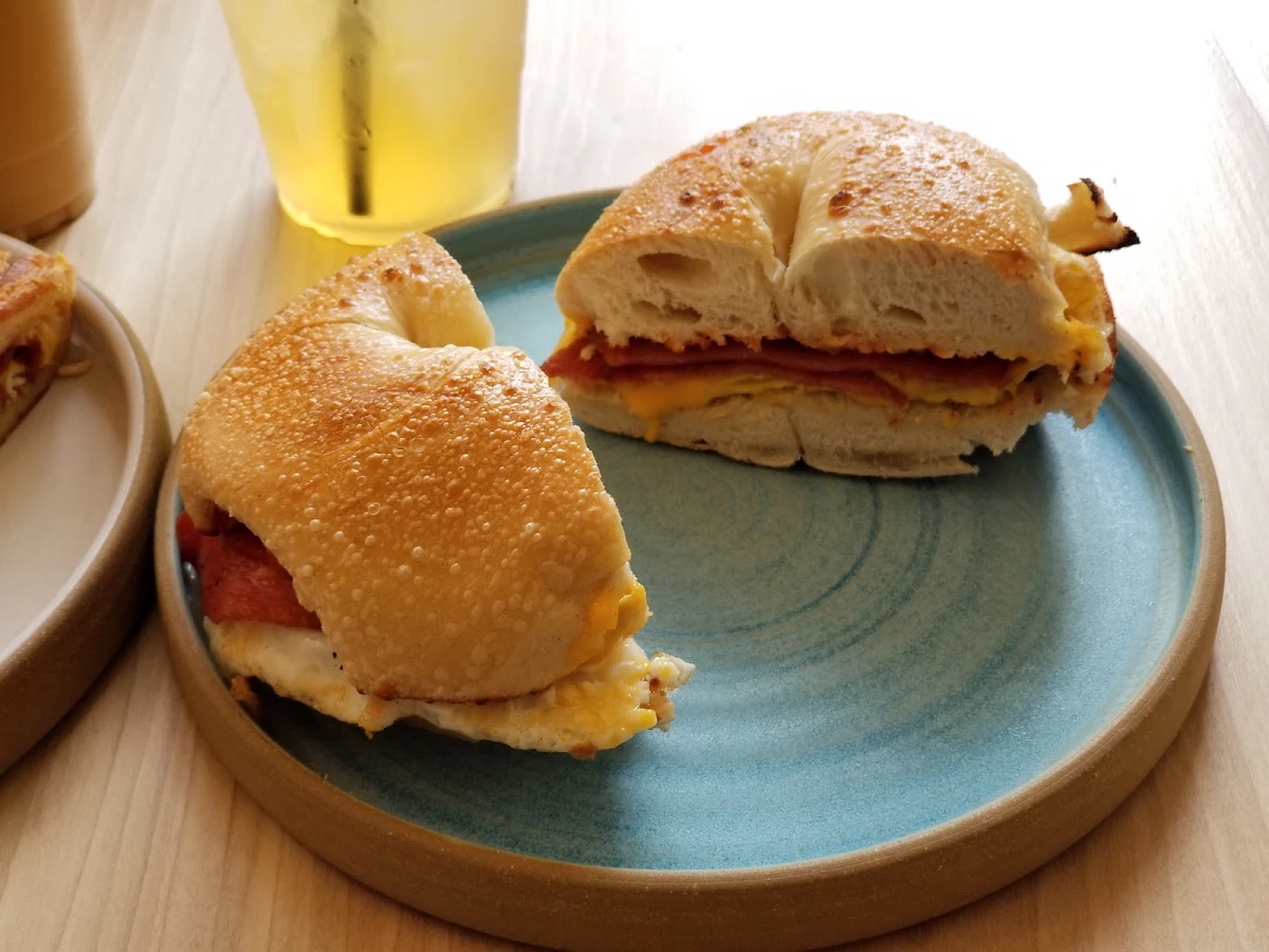 Taylor Ham and Cheese Sandwich