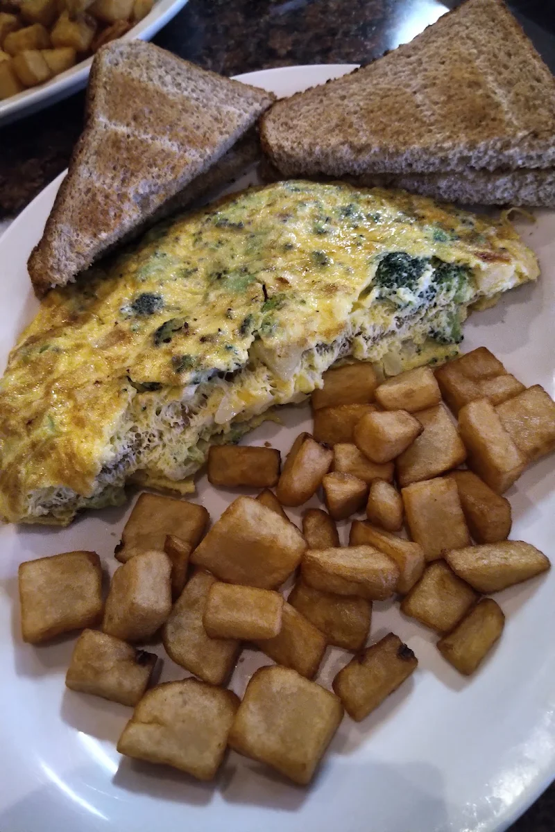 Broccoli Omelette, Good Egg Dining