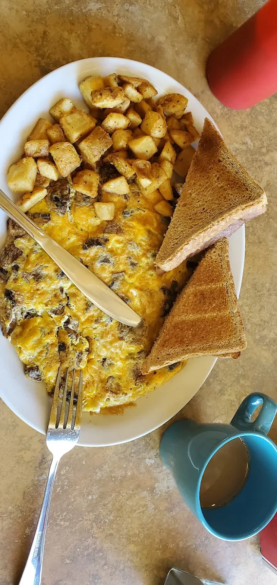 Mushroom Omelette, Good Egg Dining