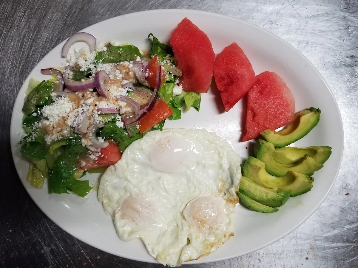 Salad 3ggs Toast Avocado, Good Egg Dining
