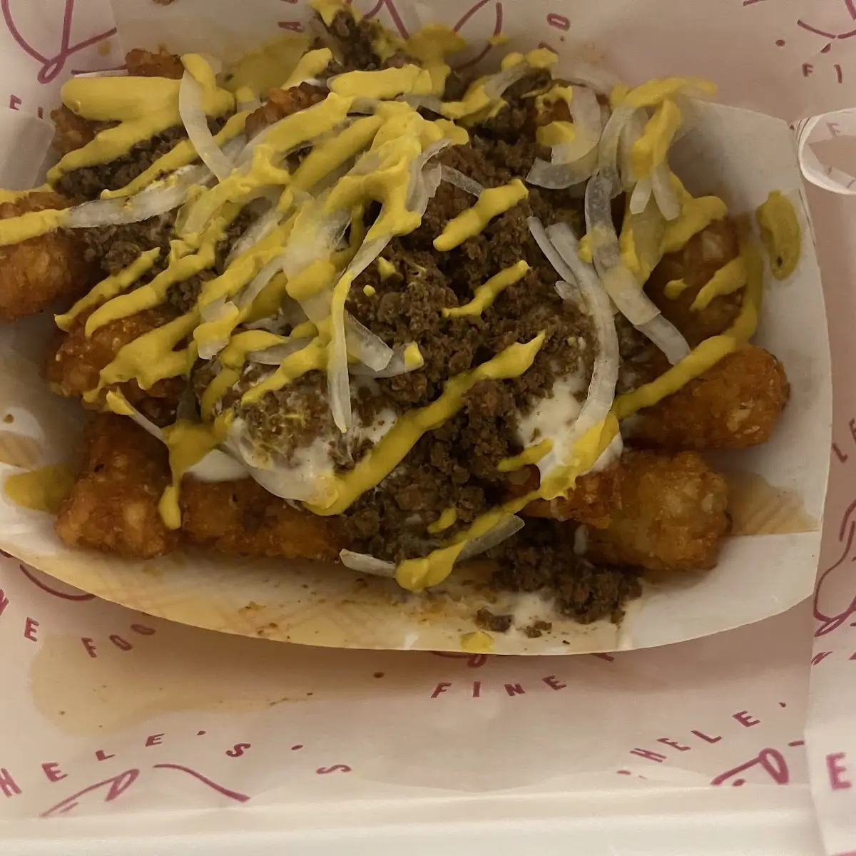 Chili Cheese Tots