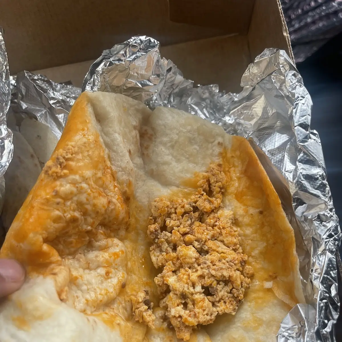 Chorizo Burrito