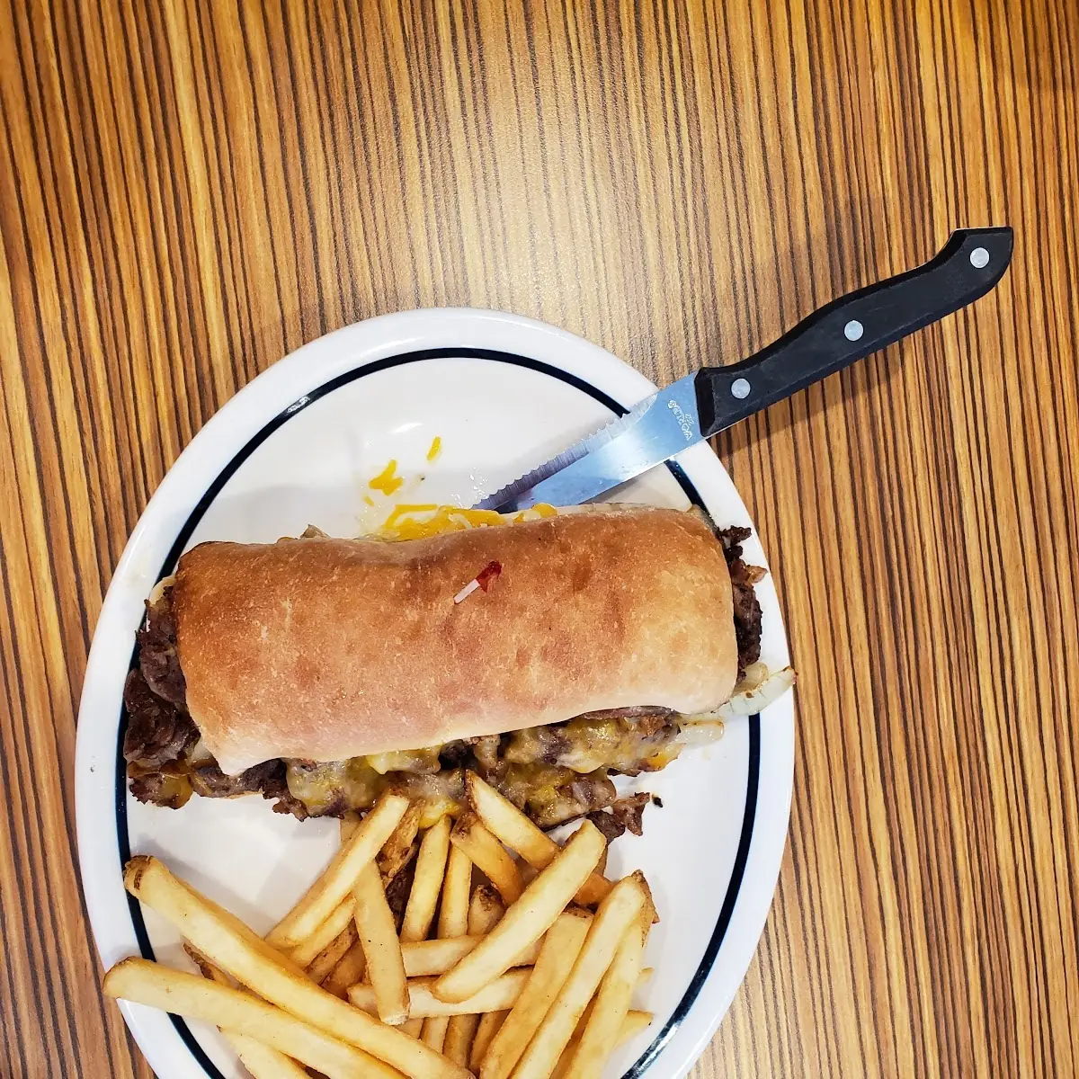 Philly Cheese Steak Sandwich Platter