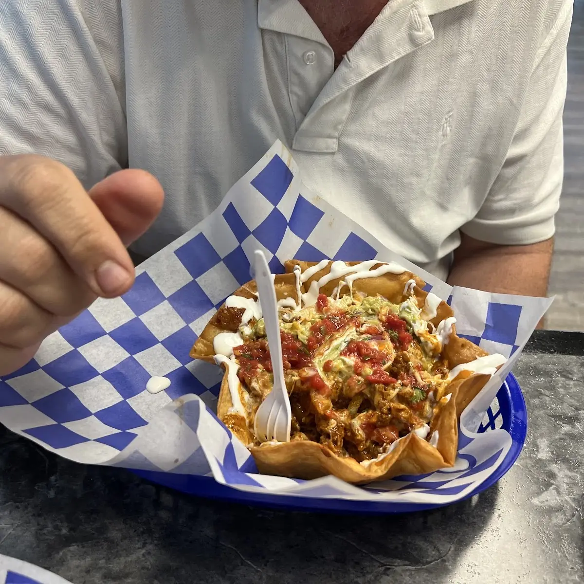 Taco Salad Al Pastor