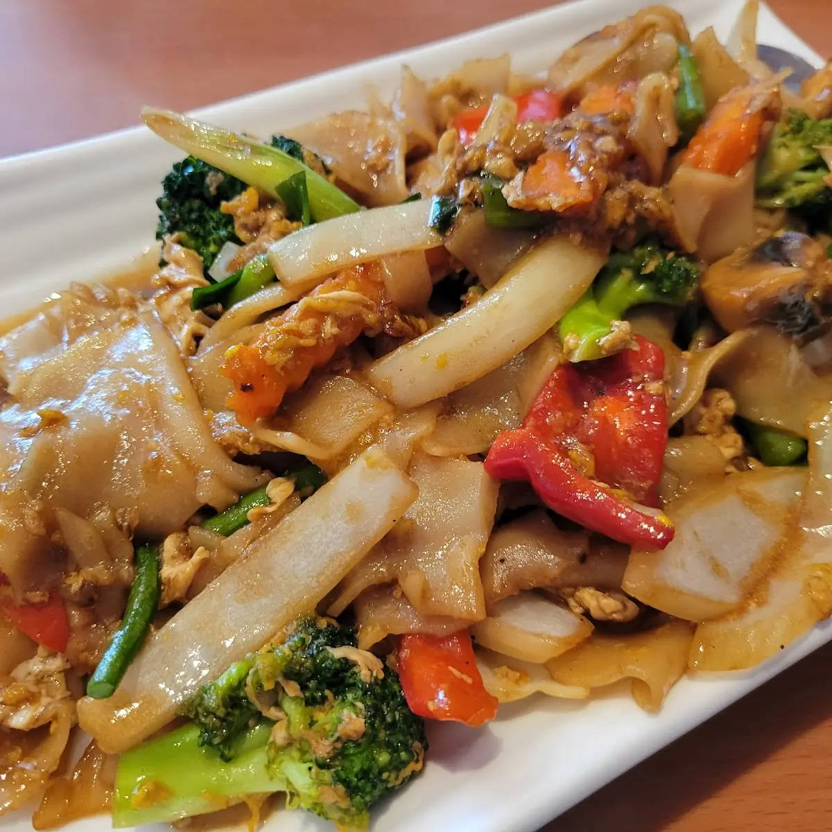 Drunken Noodles Pad Kee Mao