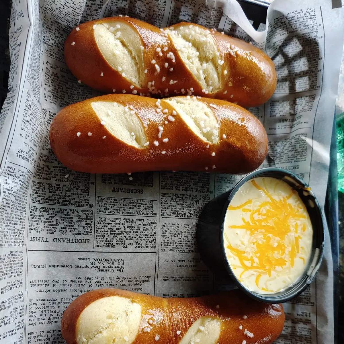 Brick-Oven Pub Pretzels