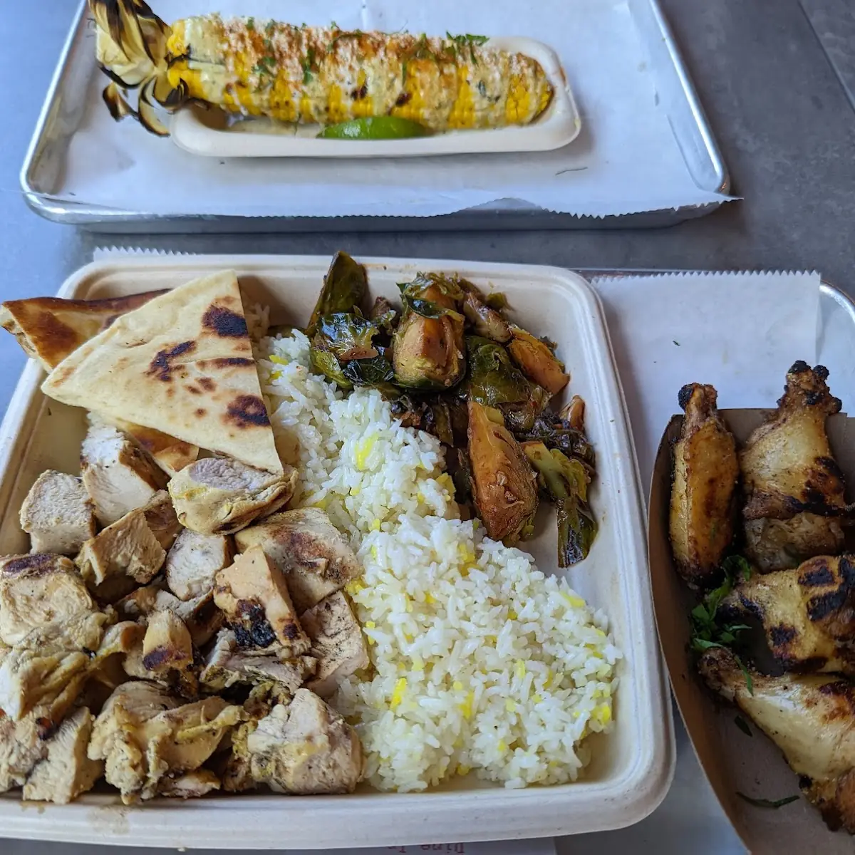 Grilled Chicken Breast Dinner