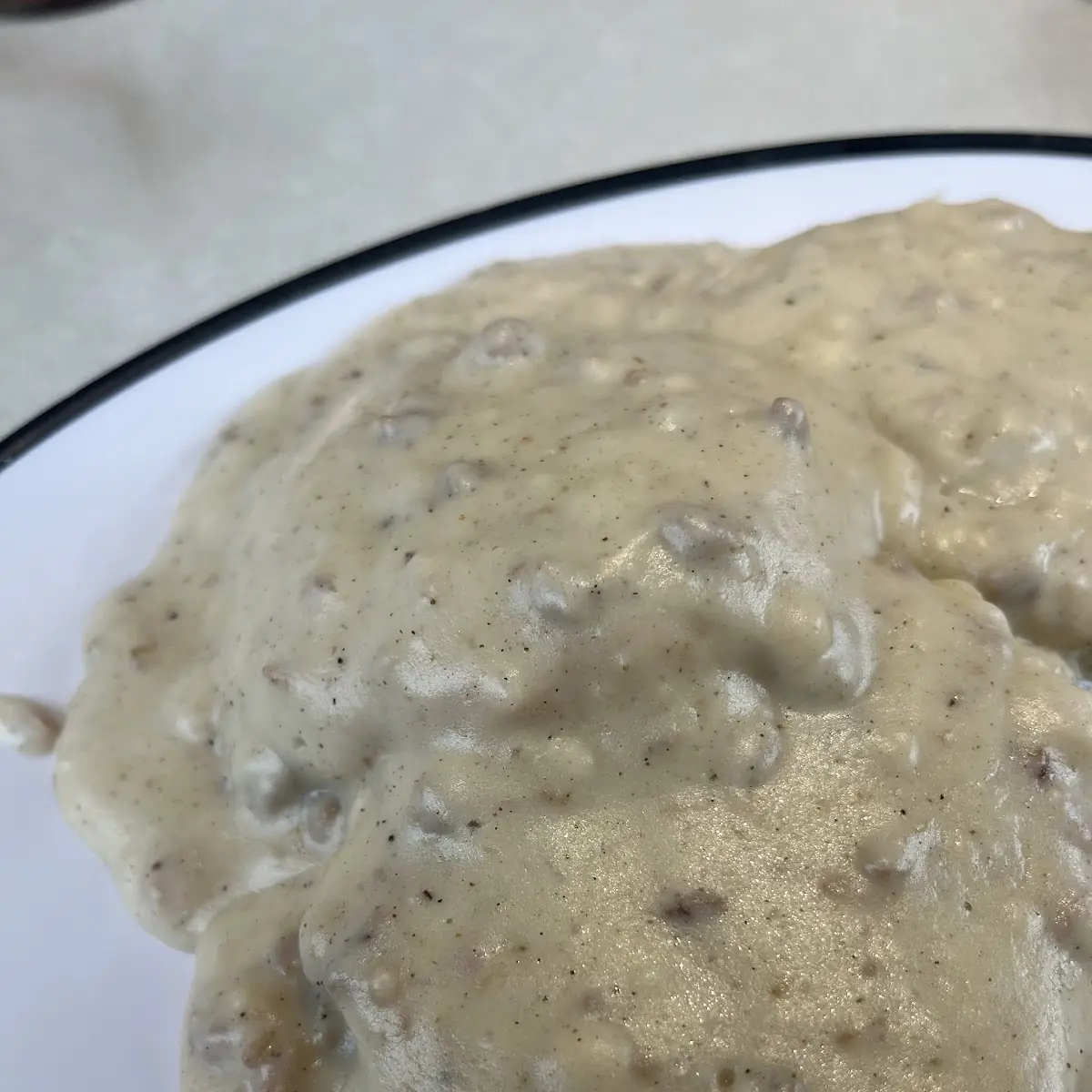 Biscuits and Sausage Gravy