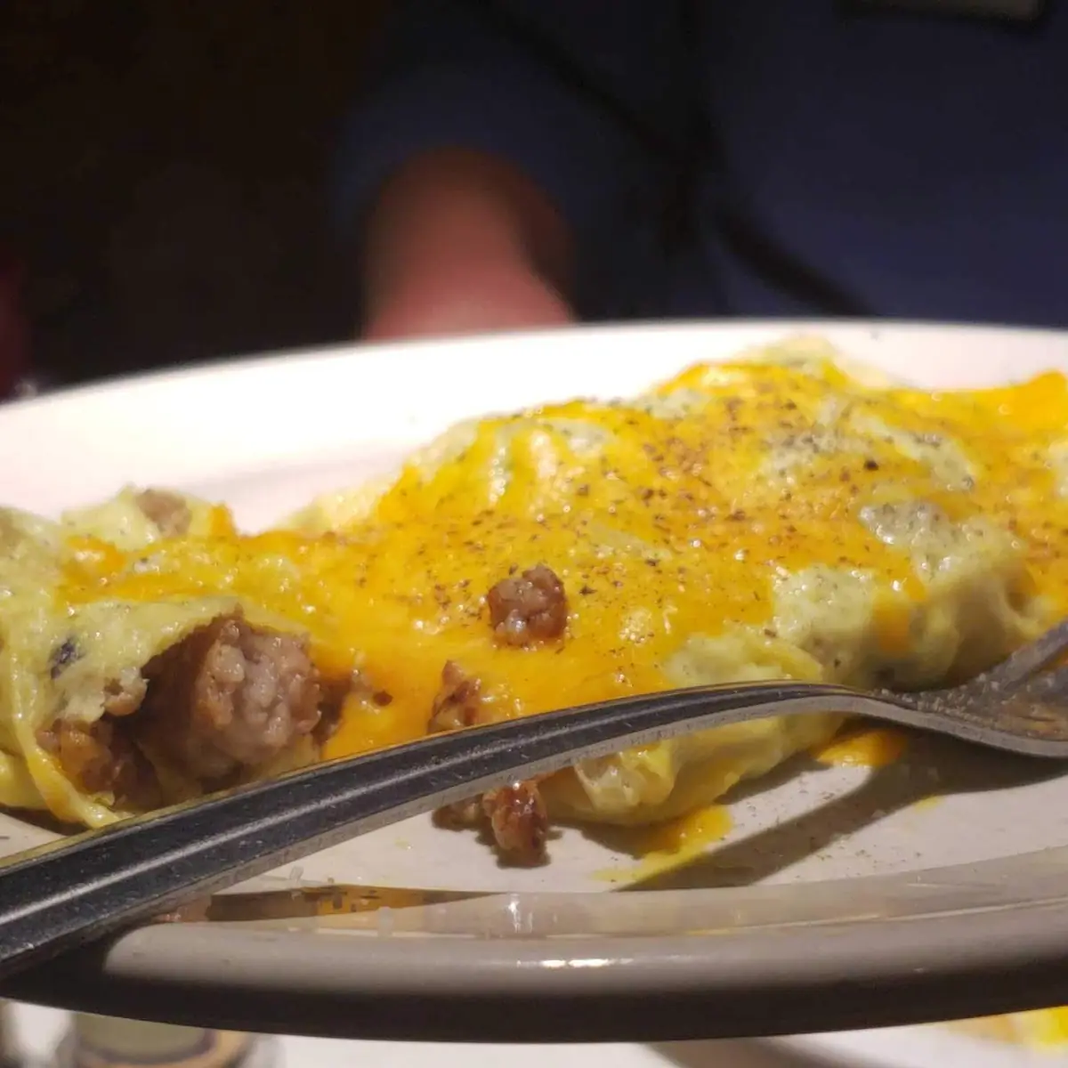 Smothered Breakfast Burrito