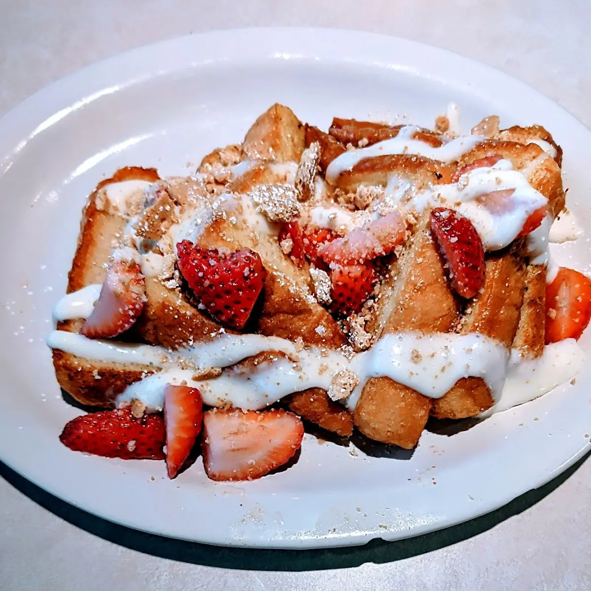 Strawberry Cheesecake French Toast