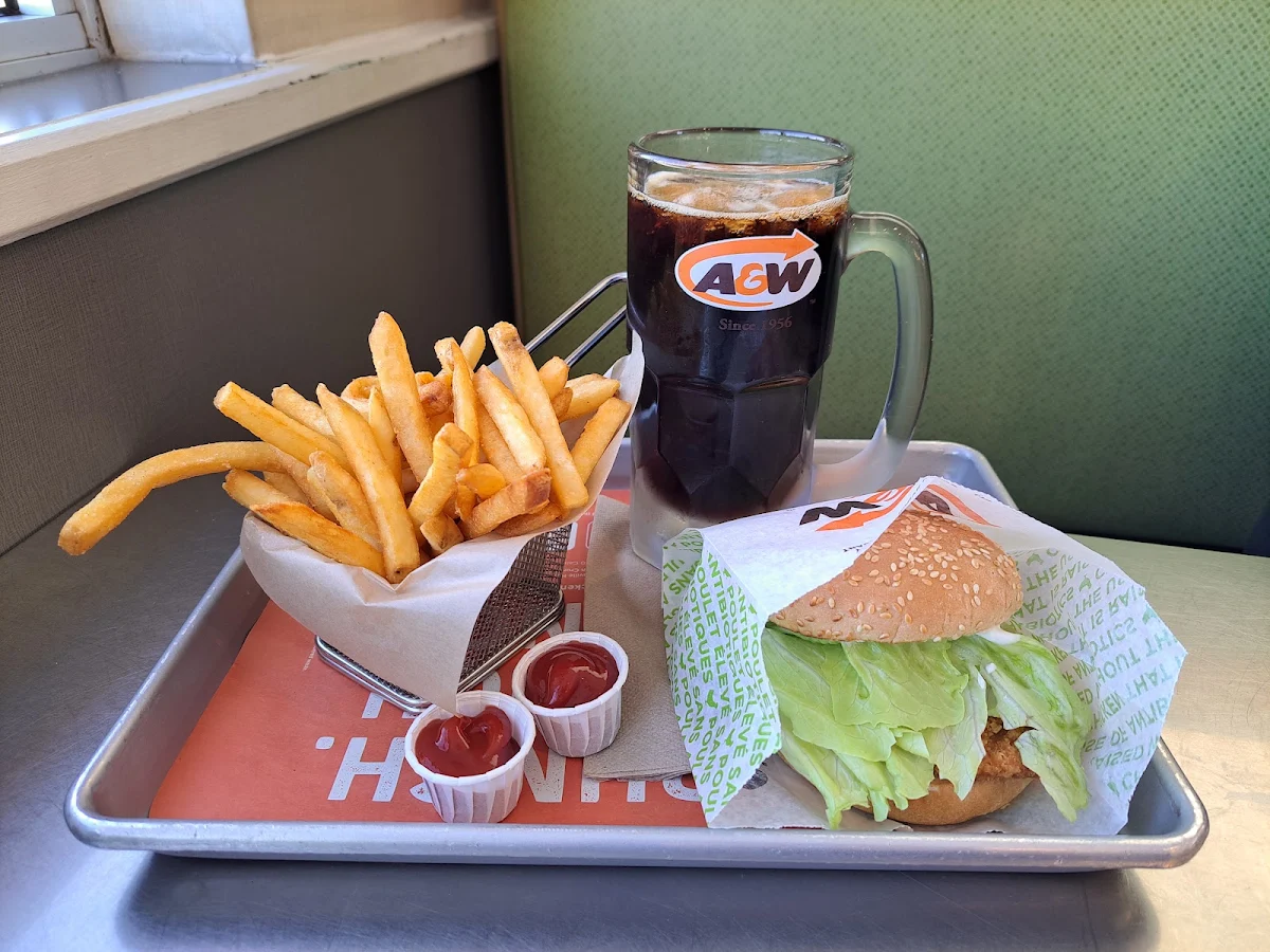 Spicy Habanero Chicken Burger