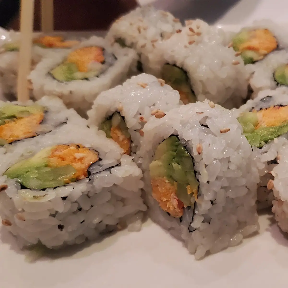 California Roll with Snow Crab