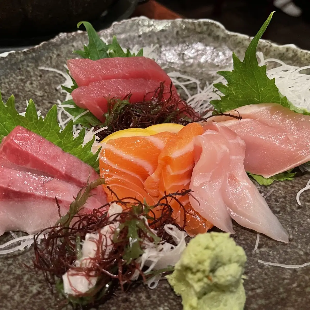 Shima-Aji Sashimi