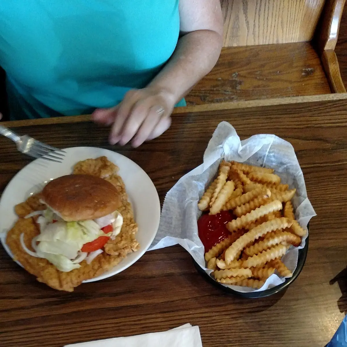 Country Fried Steak Sandwich