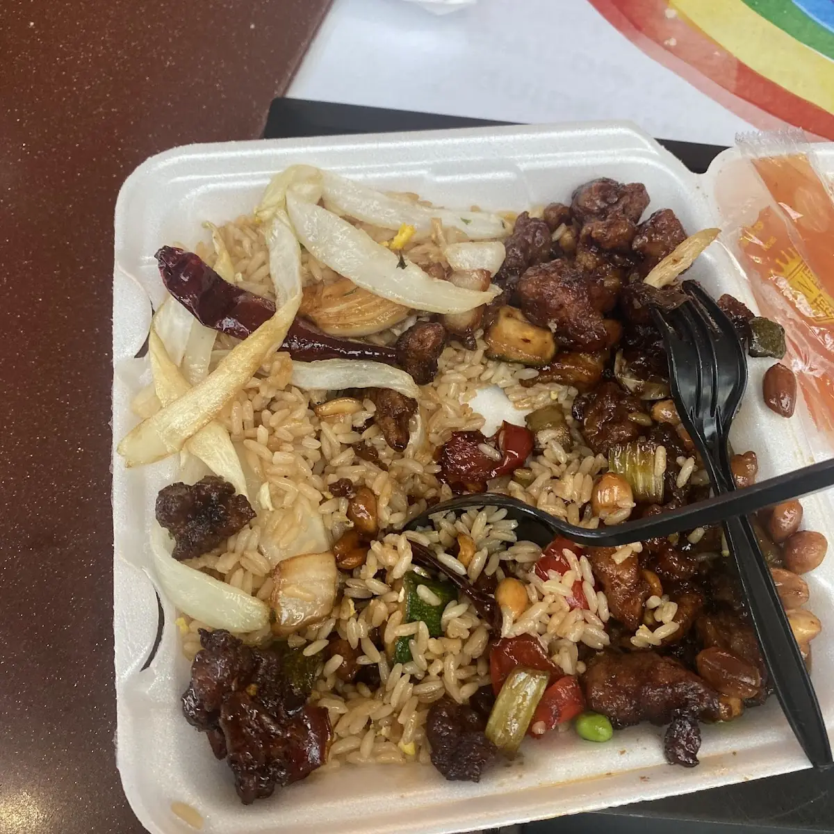 Vegetable Fried Rice Spare Ribs