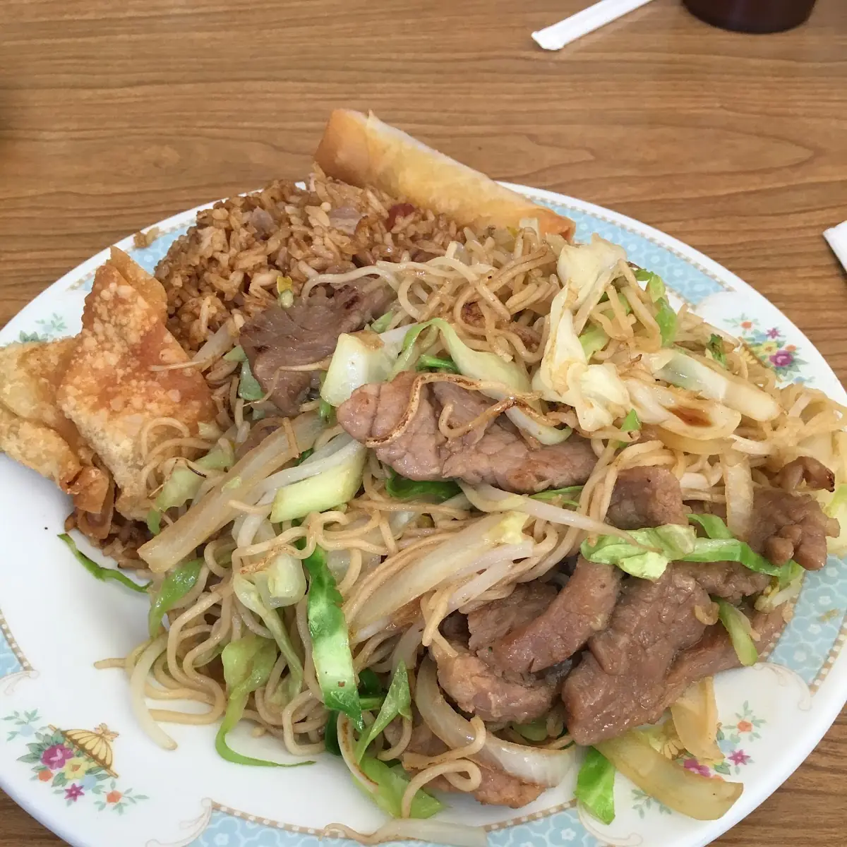 Lunch Special Beef Chow Mein