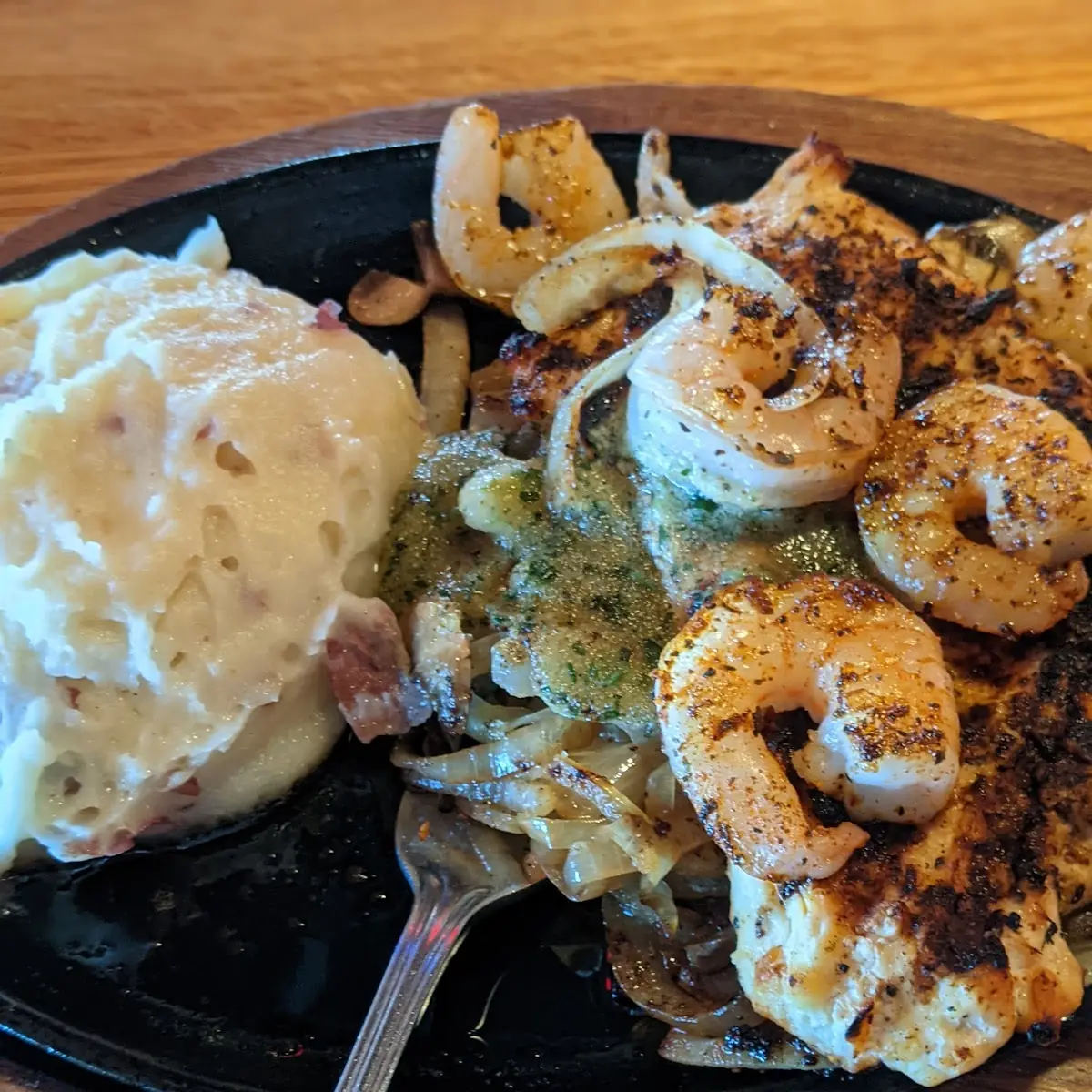 Shrimp 'N Parmesan Sirloin