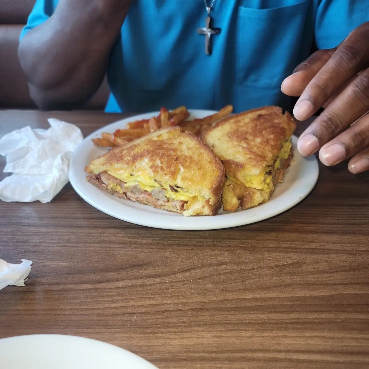 My Hammy & Cheese Omelette