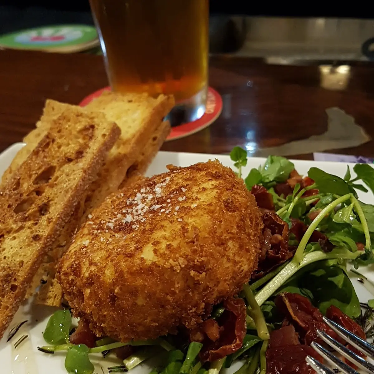 Deep Fried Goat Cheese