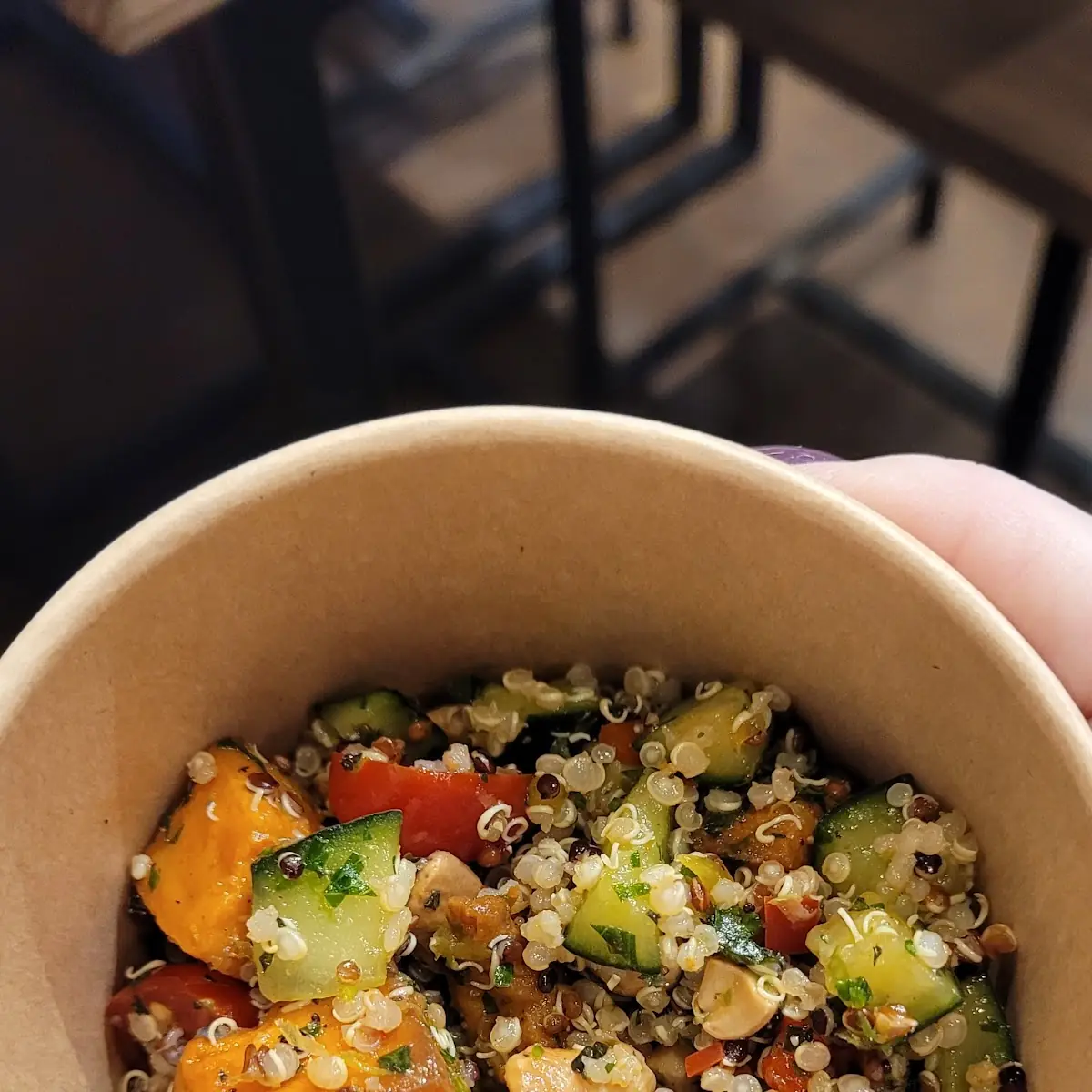 Quinoa & Sweet Potato Salad