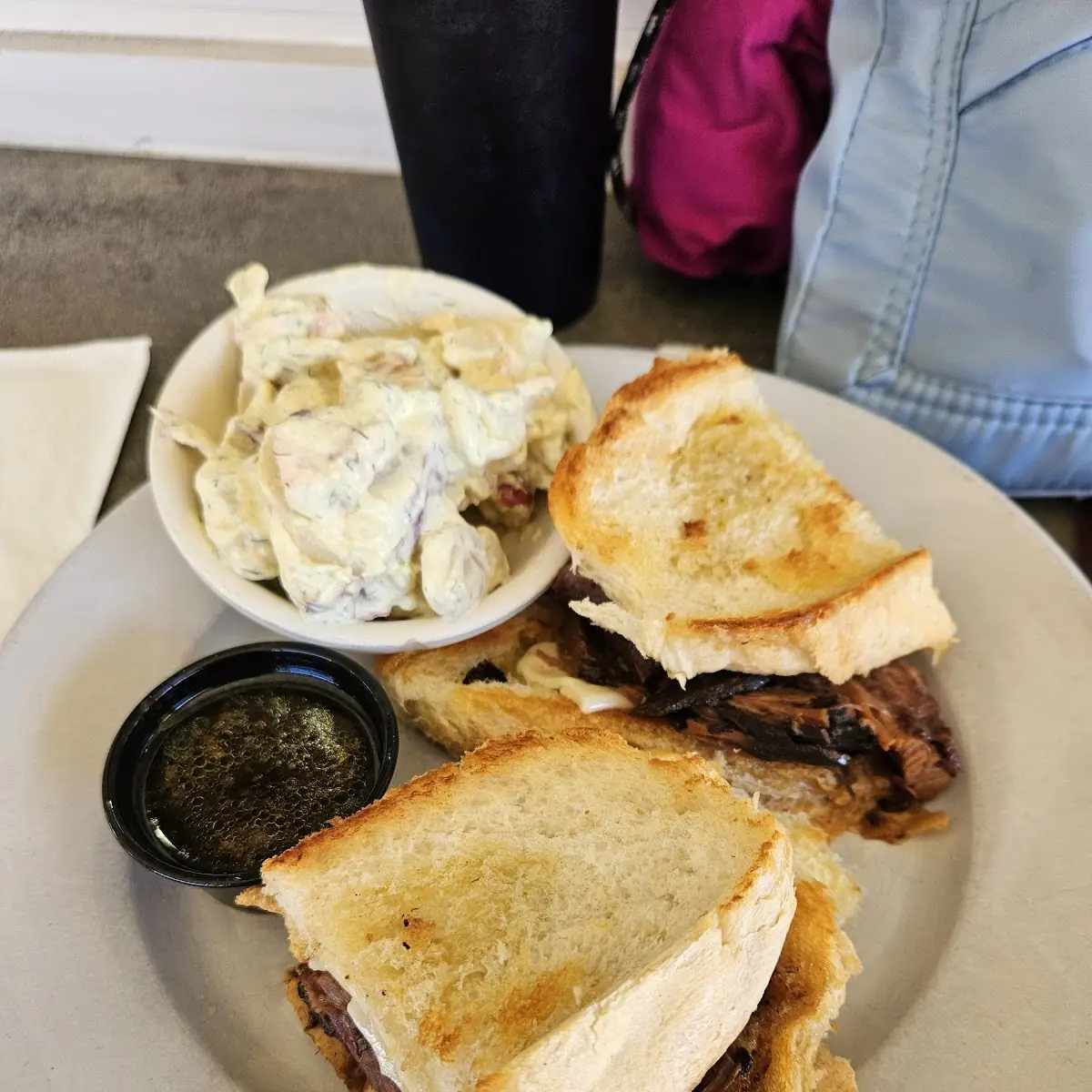 Pot Roast Grilled Cheese