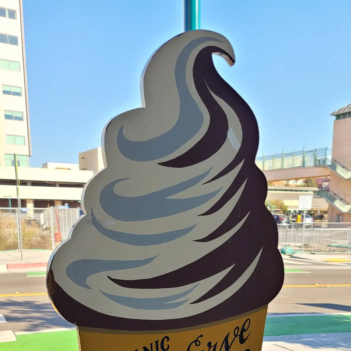 Soft Serve Ice Cream Cone