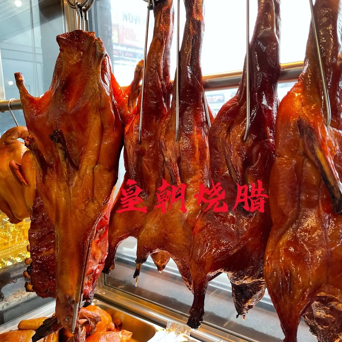 Roasted Duck and Pork Ribs