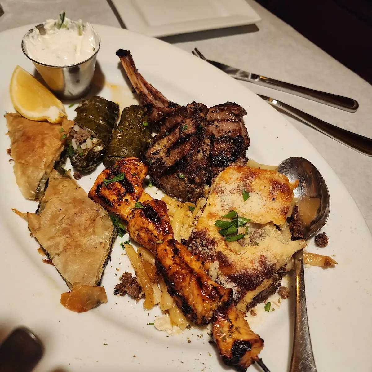 Special Different Meat and Dish Sampler Platter