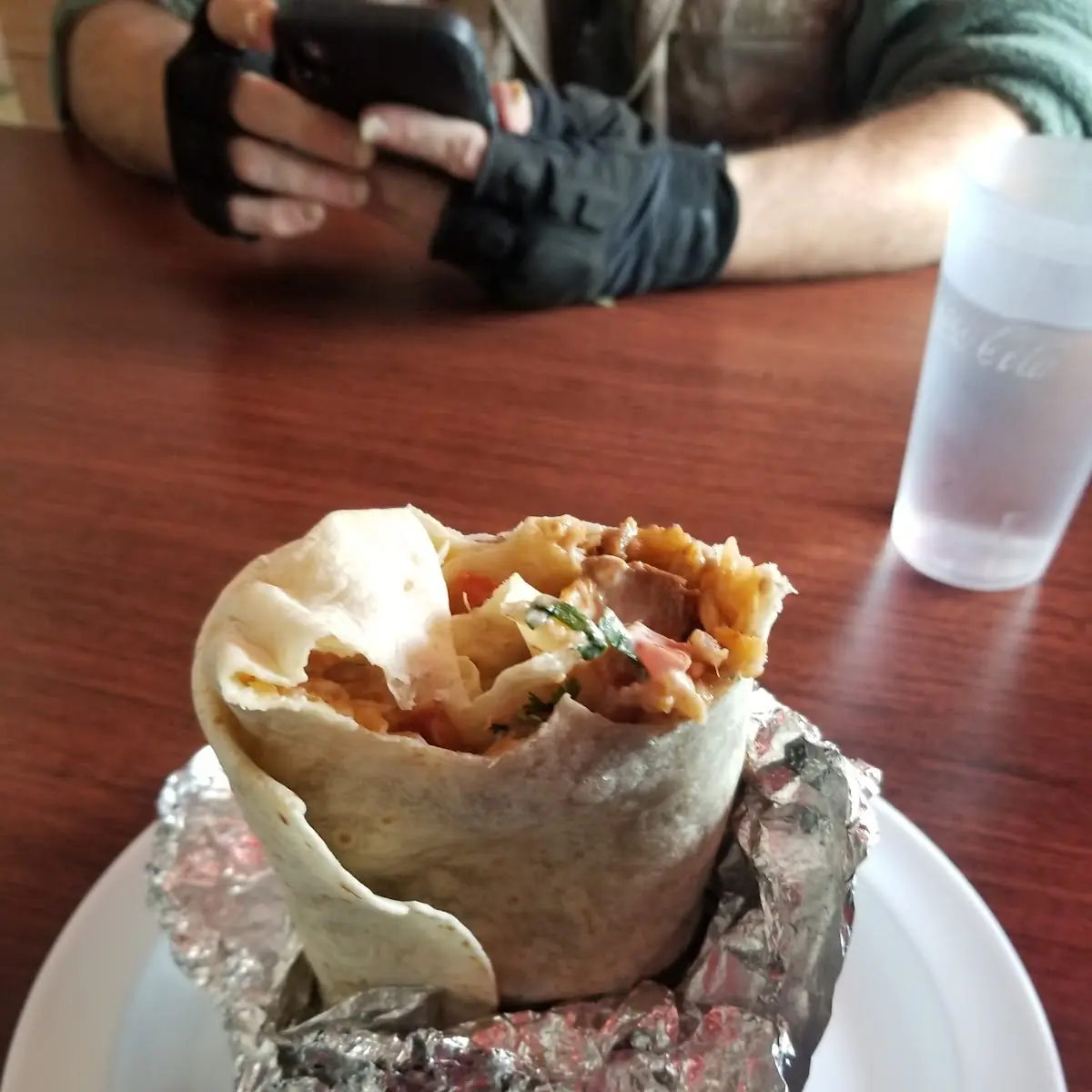 Shredded Beef Burrito