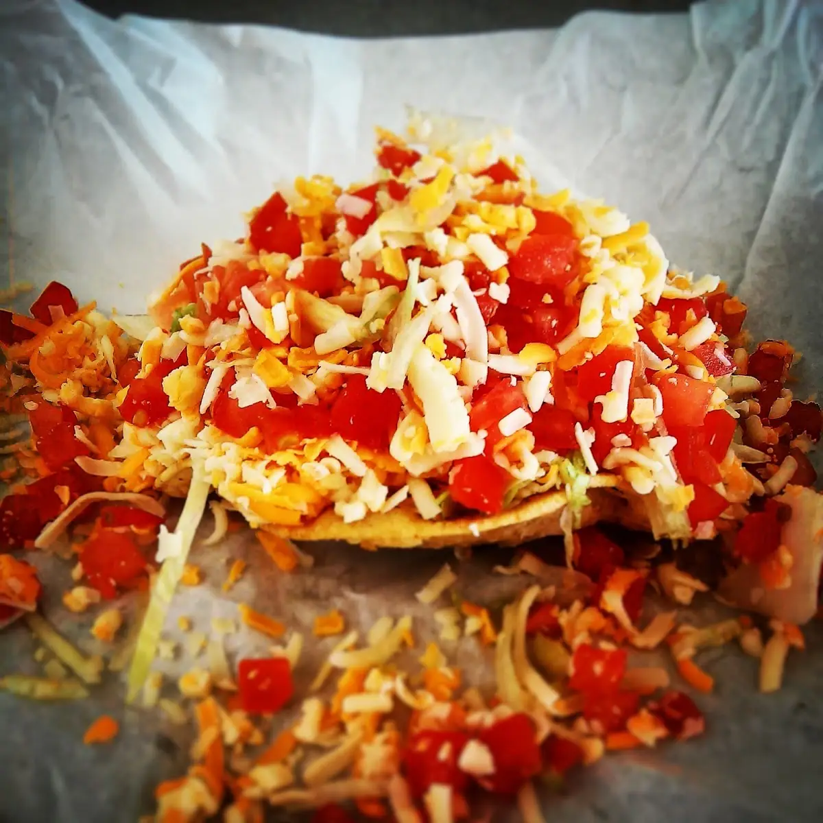 Hard Shell Shredded Beef Taco