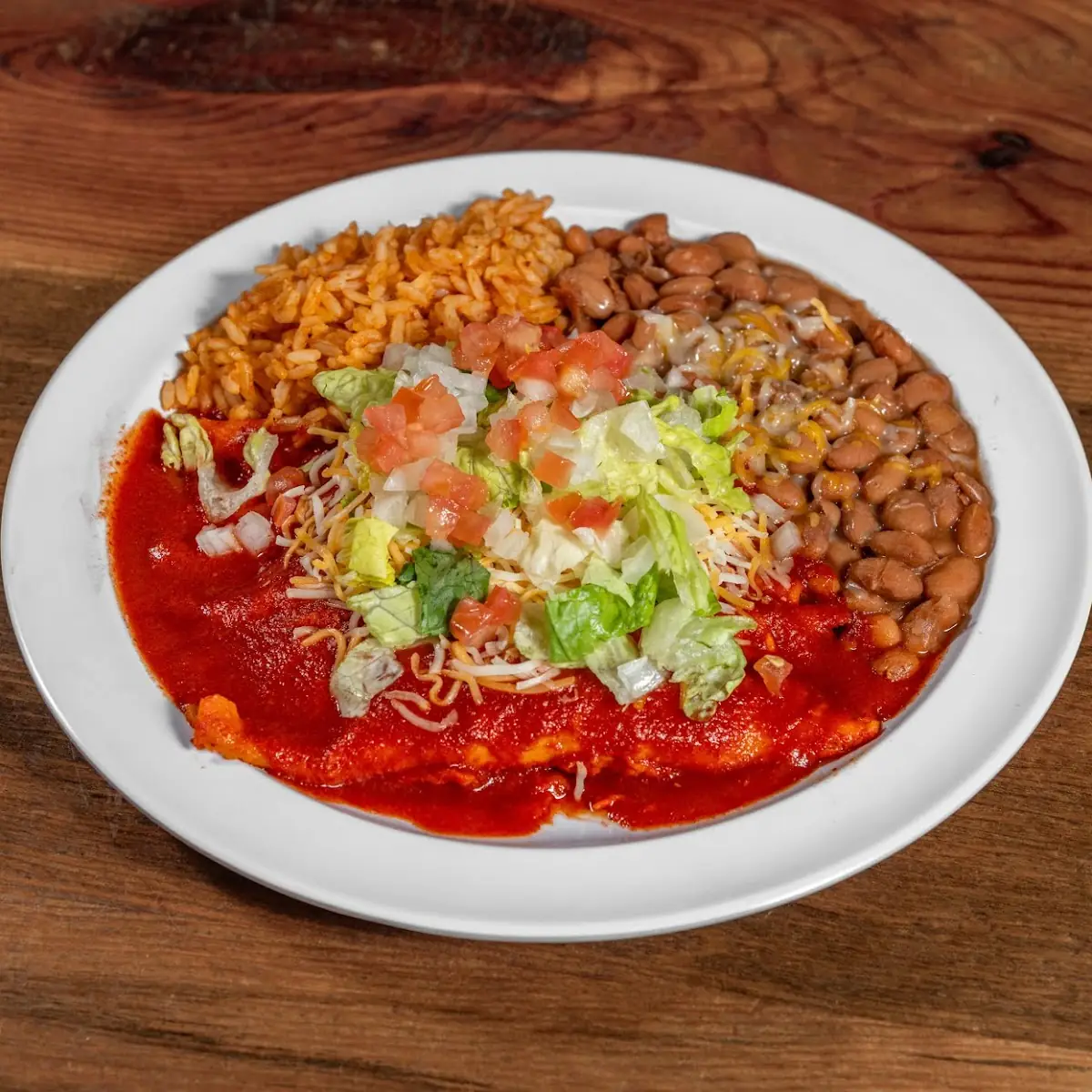 Red Enchilada Plate