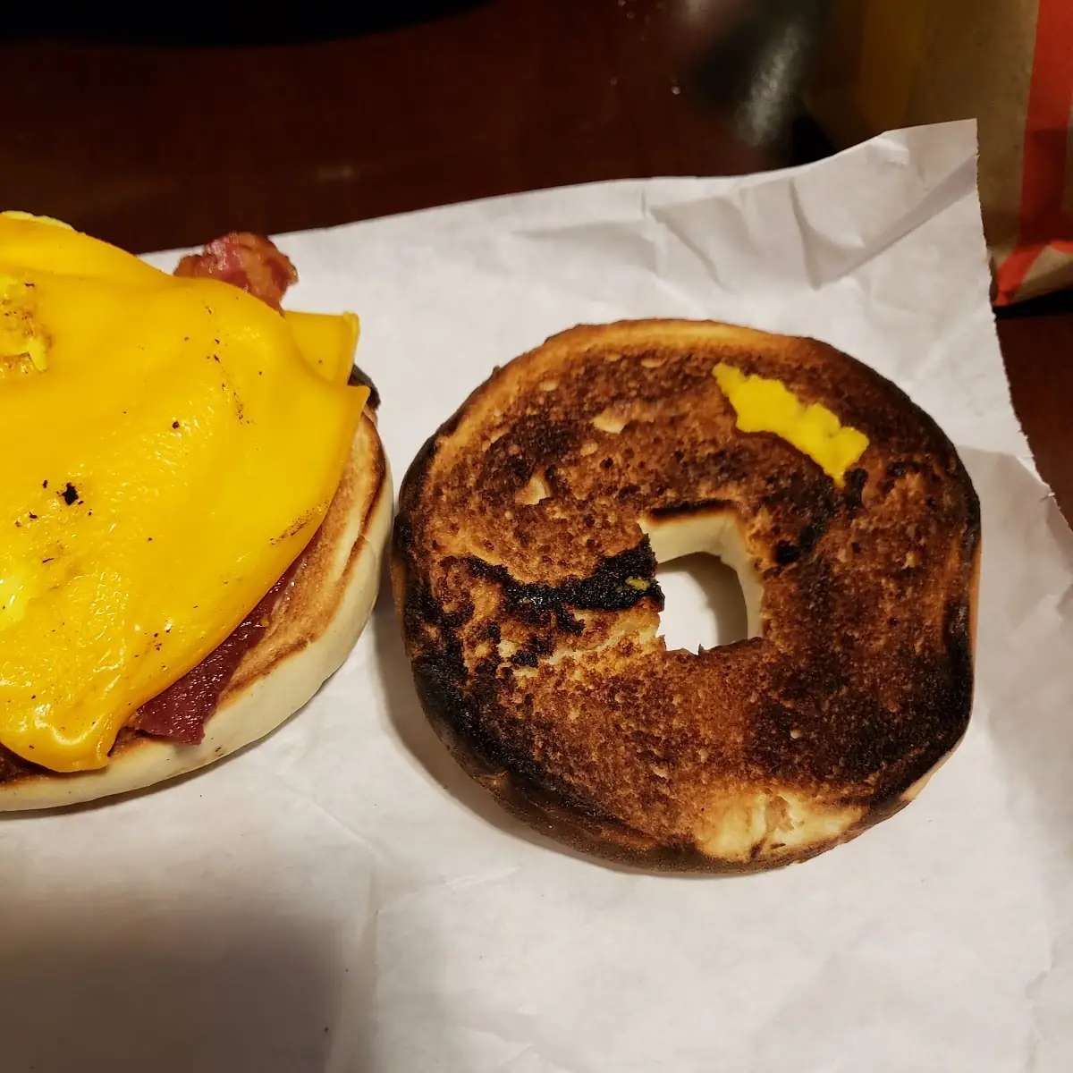 Bacon Egg Cheese Bagel