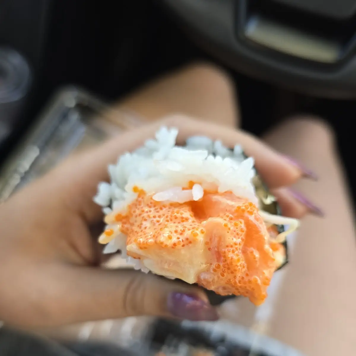 Spicy Salmon Hand Roll