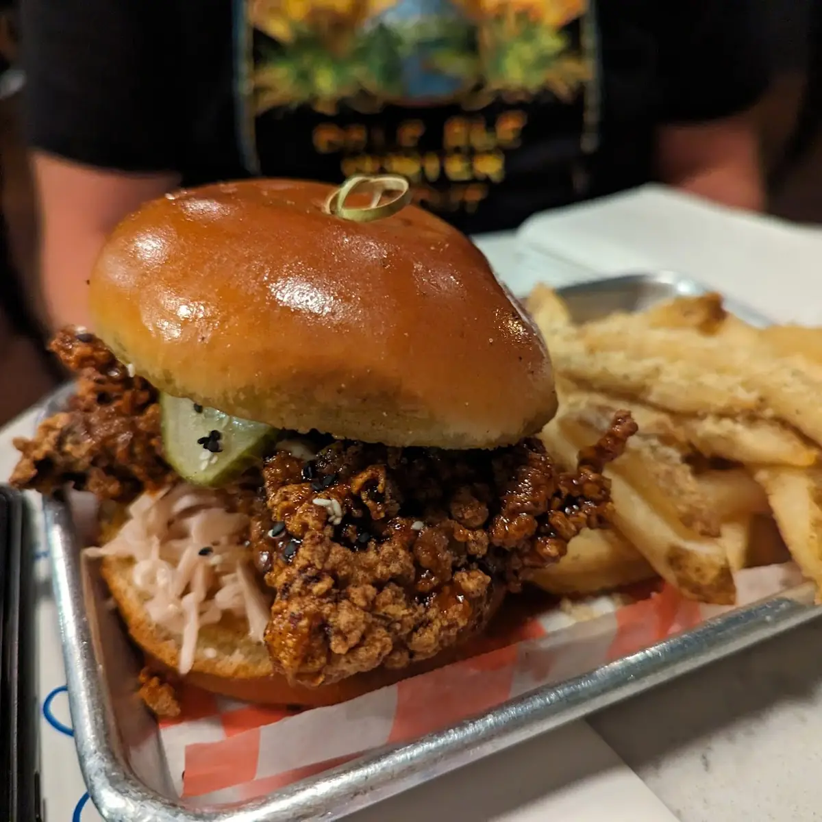 Korean Fried Chicken Sandwich