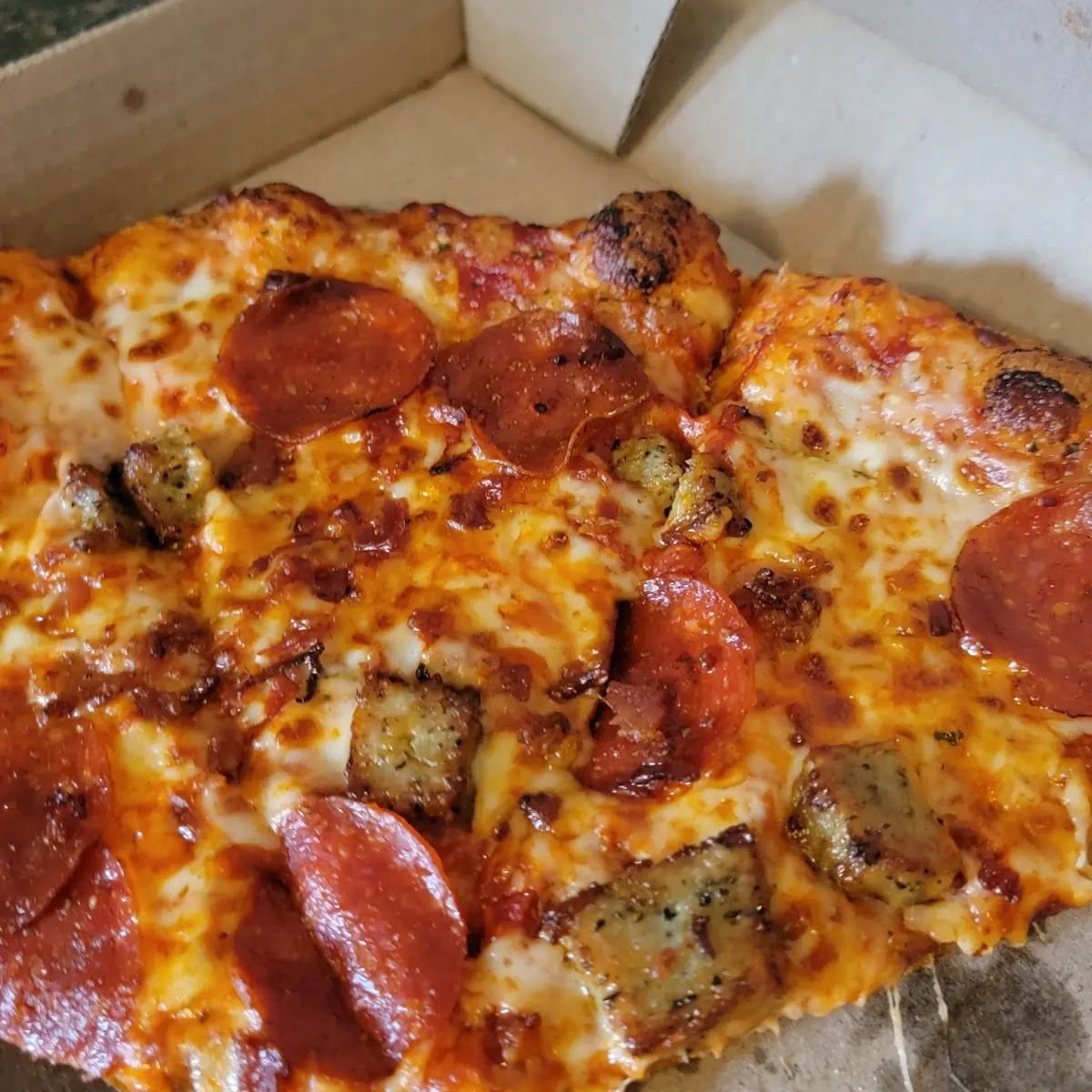 Pepperoni Sausage Pizza