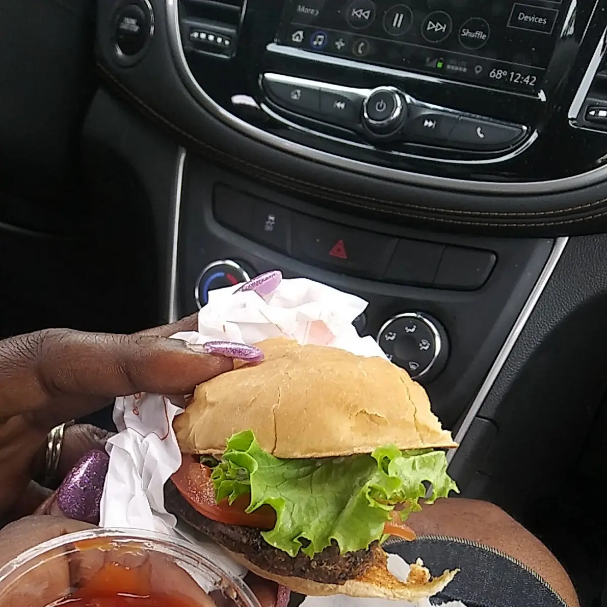 Black Bean Burger Combo