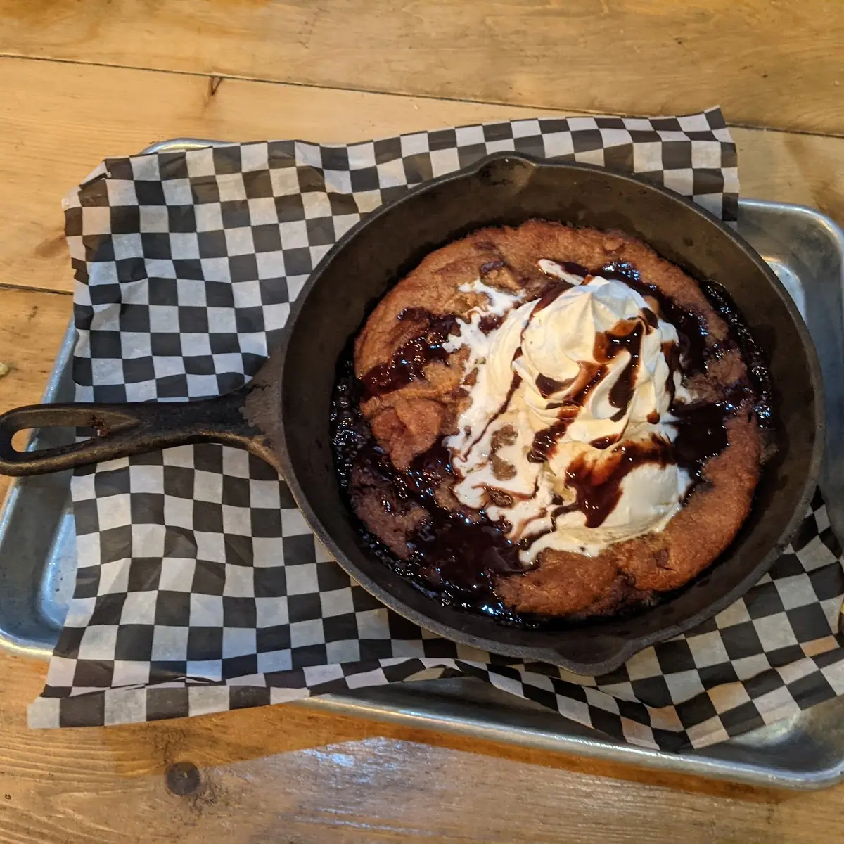 Sizzling Cookie Sundae