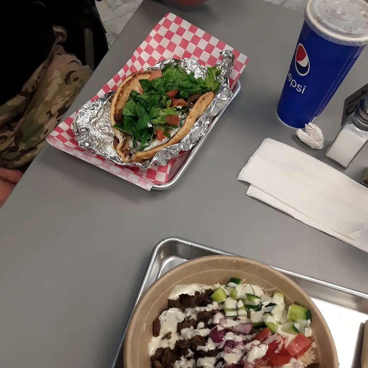 Gyro and Beef Shawarma Bowl