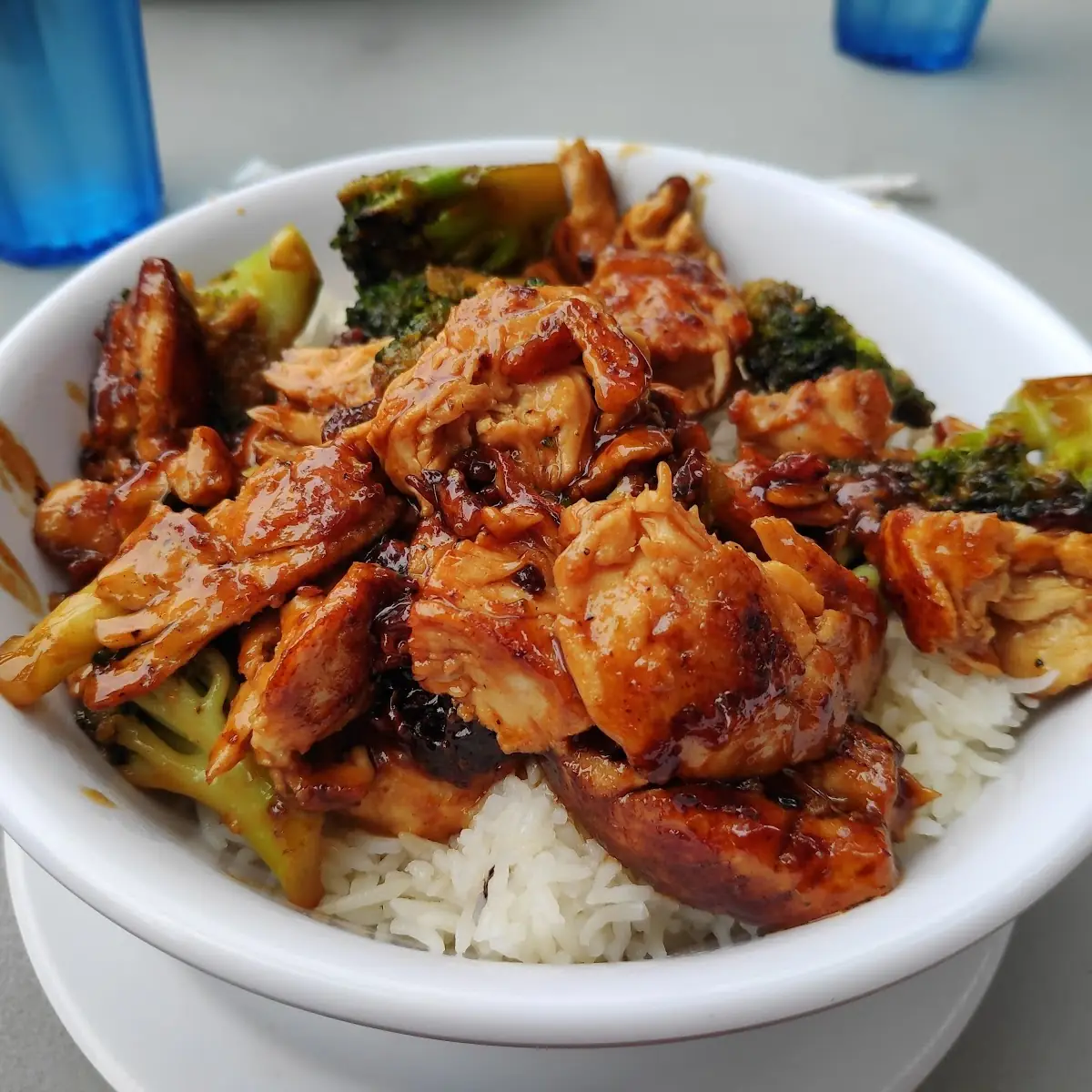 Teriyaki Chicken Broccoli Rice Bowl