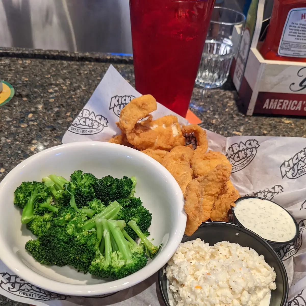 Fish & Chips with Baby Flounder