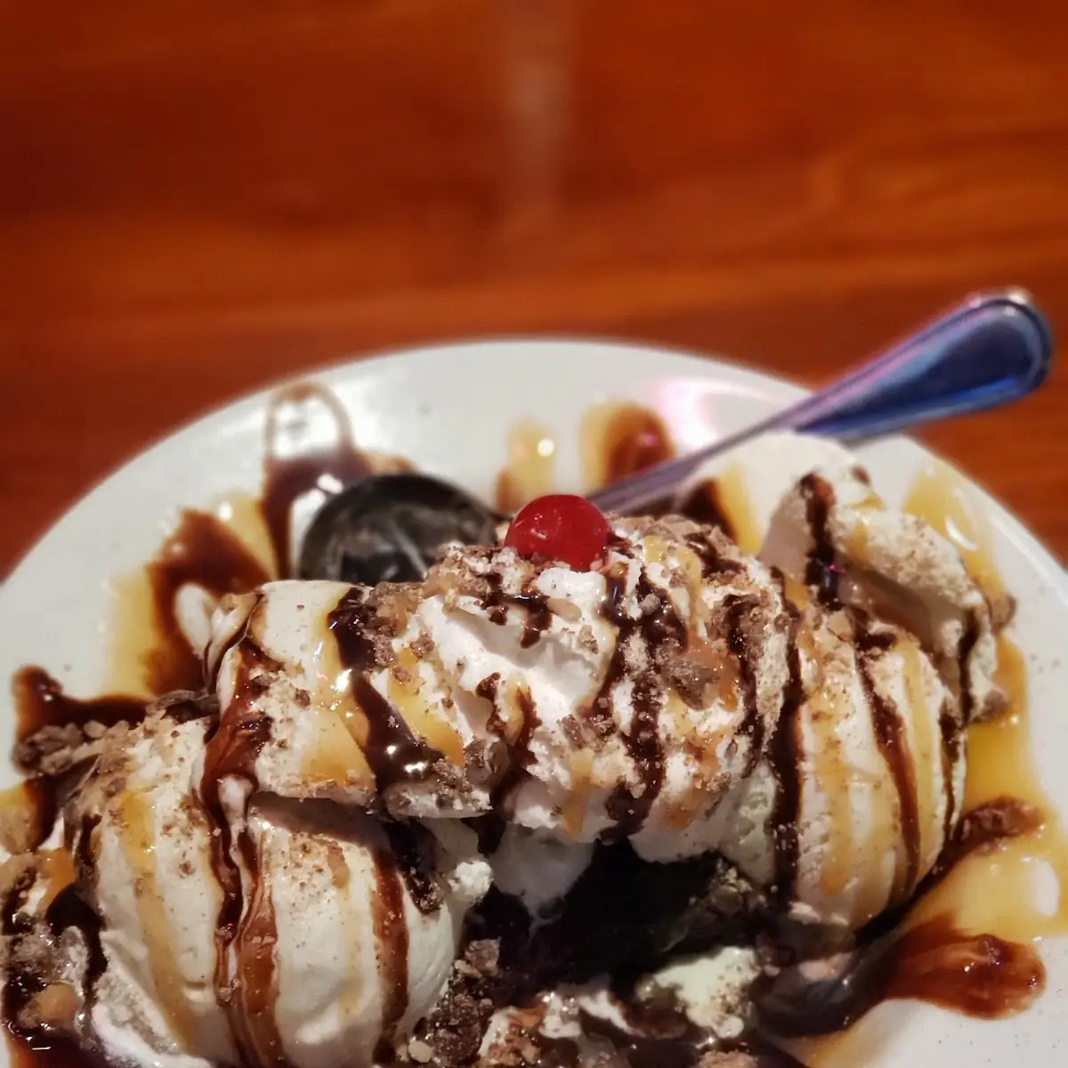 Fudge Brownie Sundae