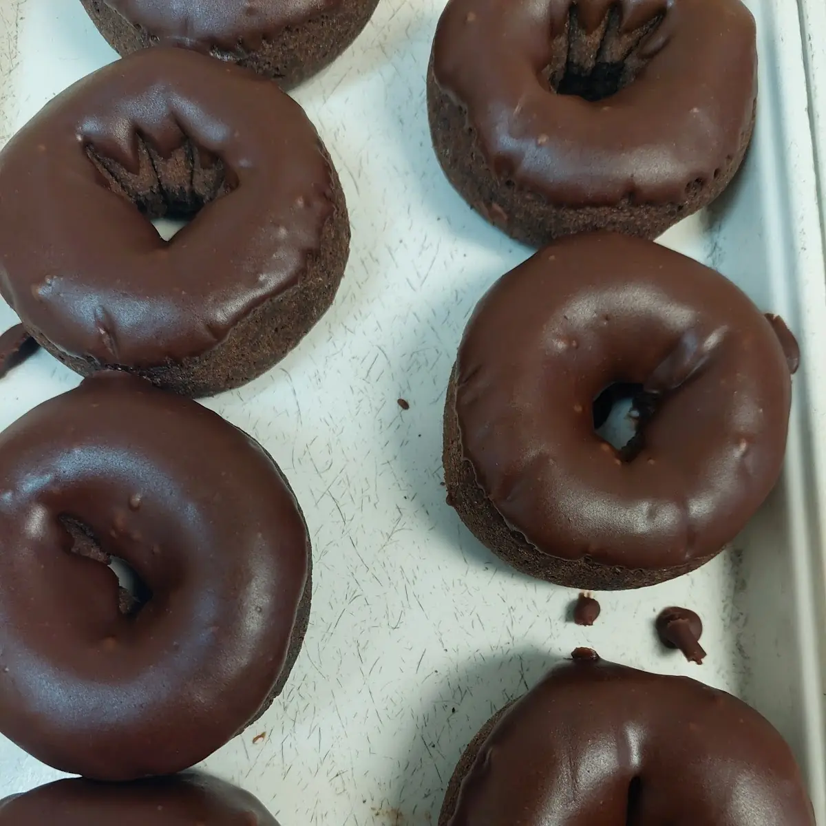 Dozen Chocolate Donut Frosted