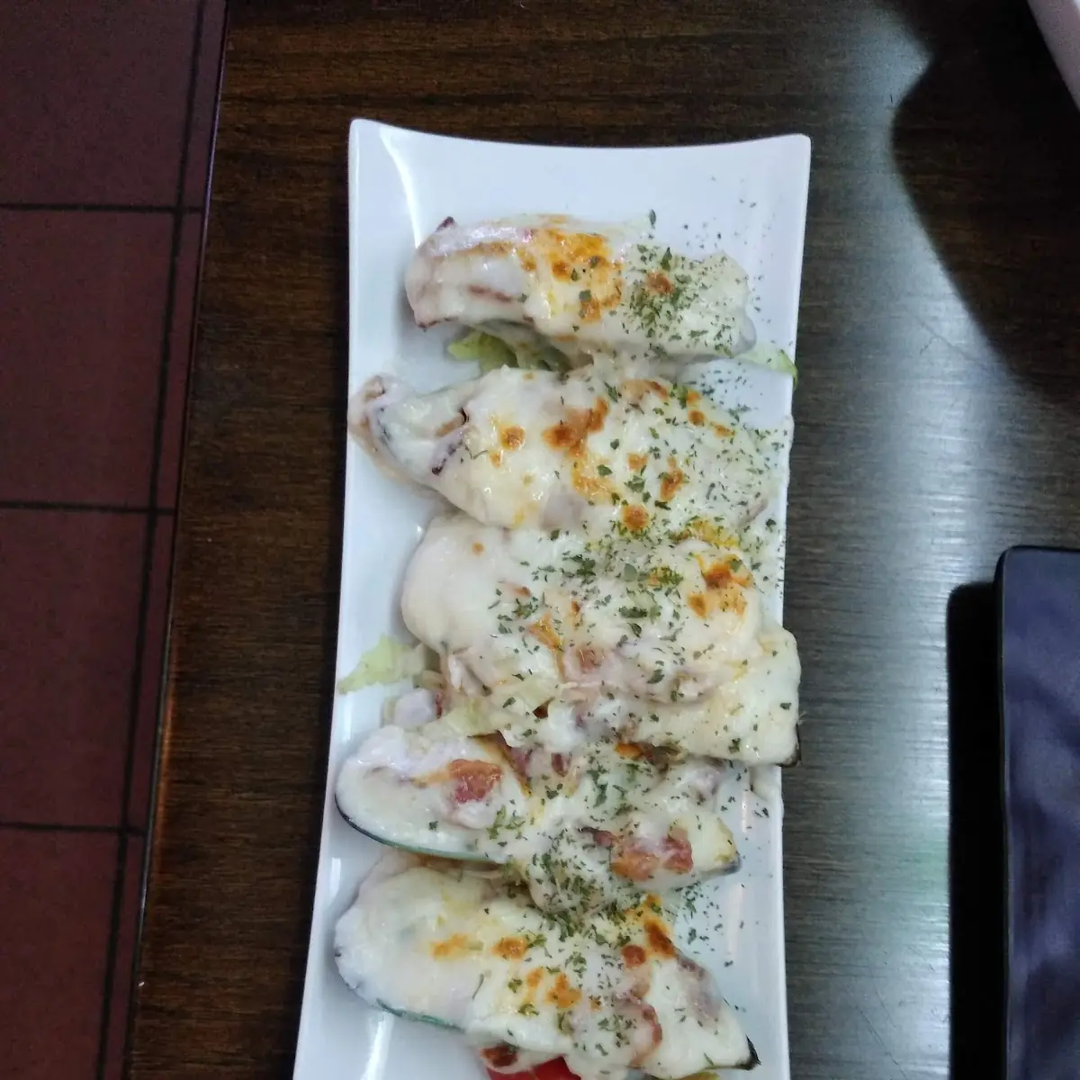 Baked Mussels