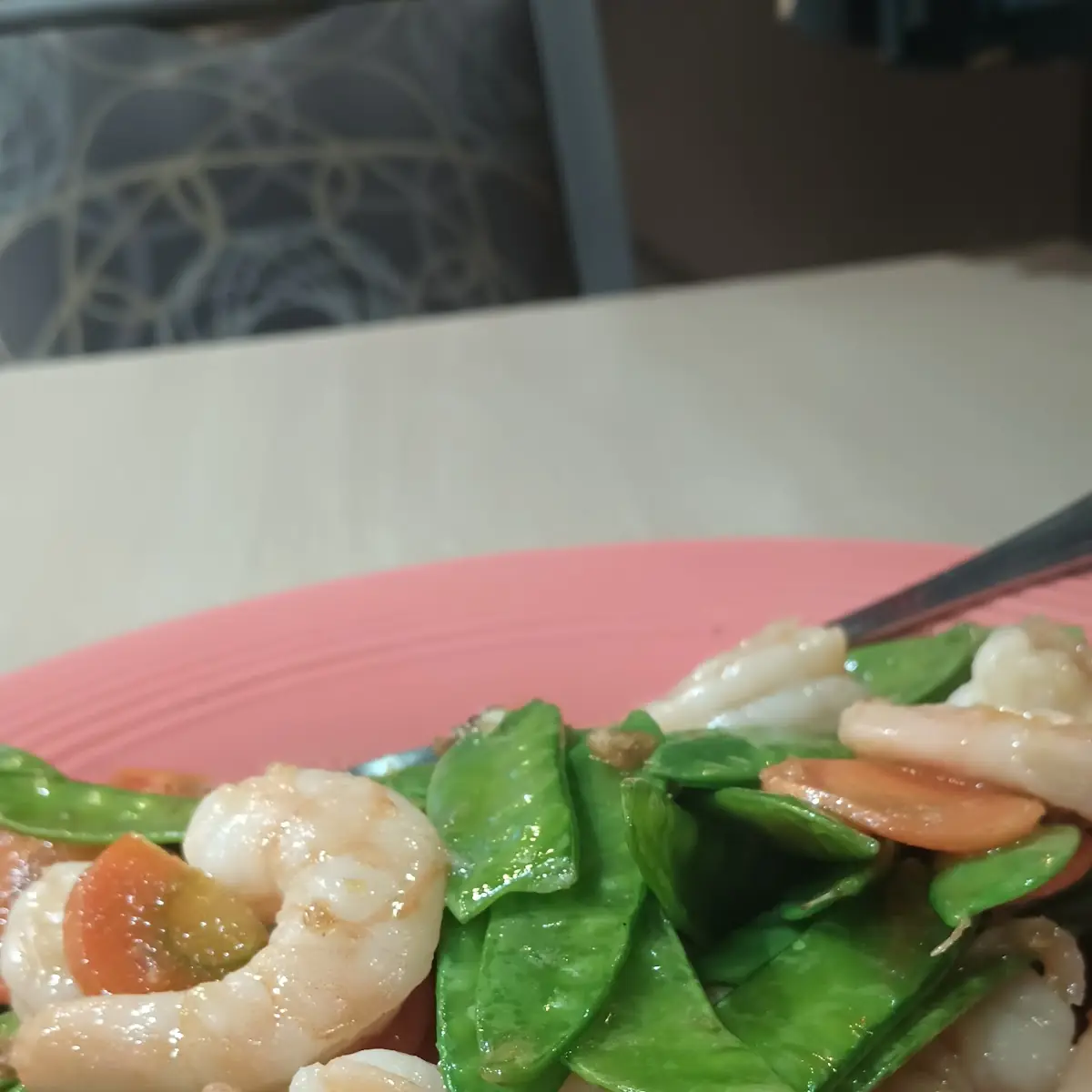 Shrimp and Snow Peas