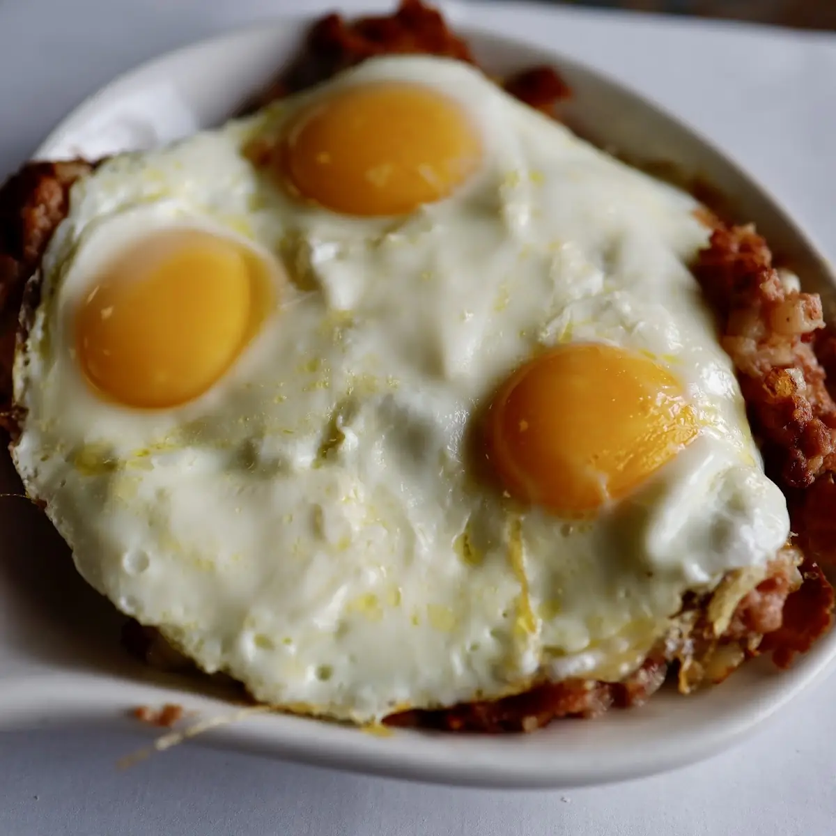 Chopped Steak & Eggs