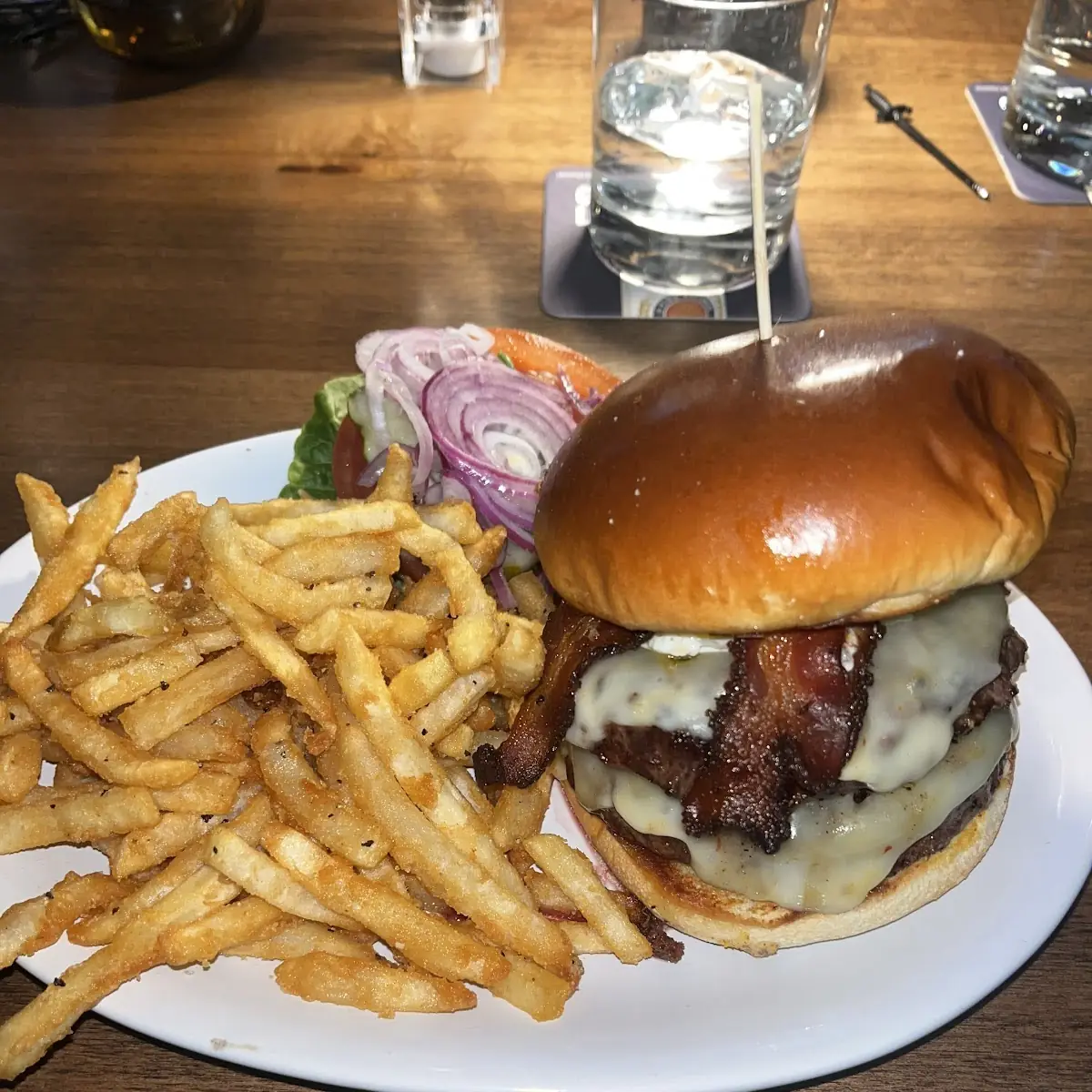 Double Bacon Cheeseburger Combo