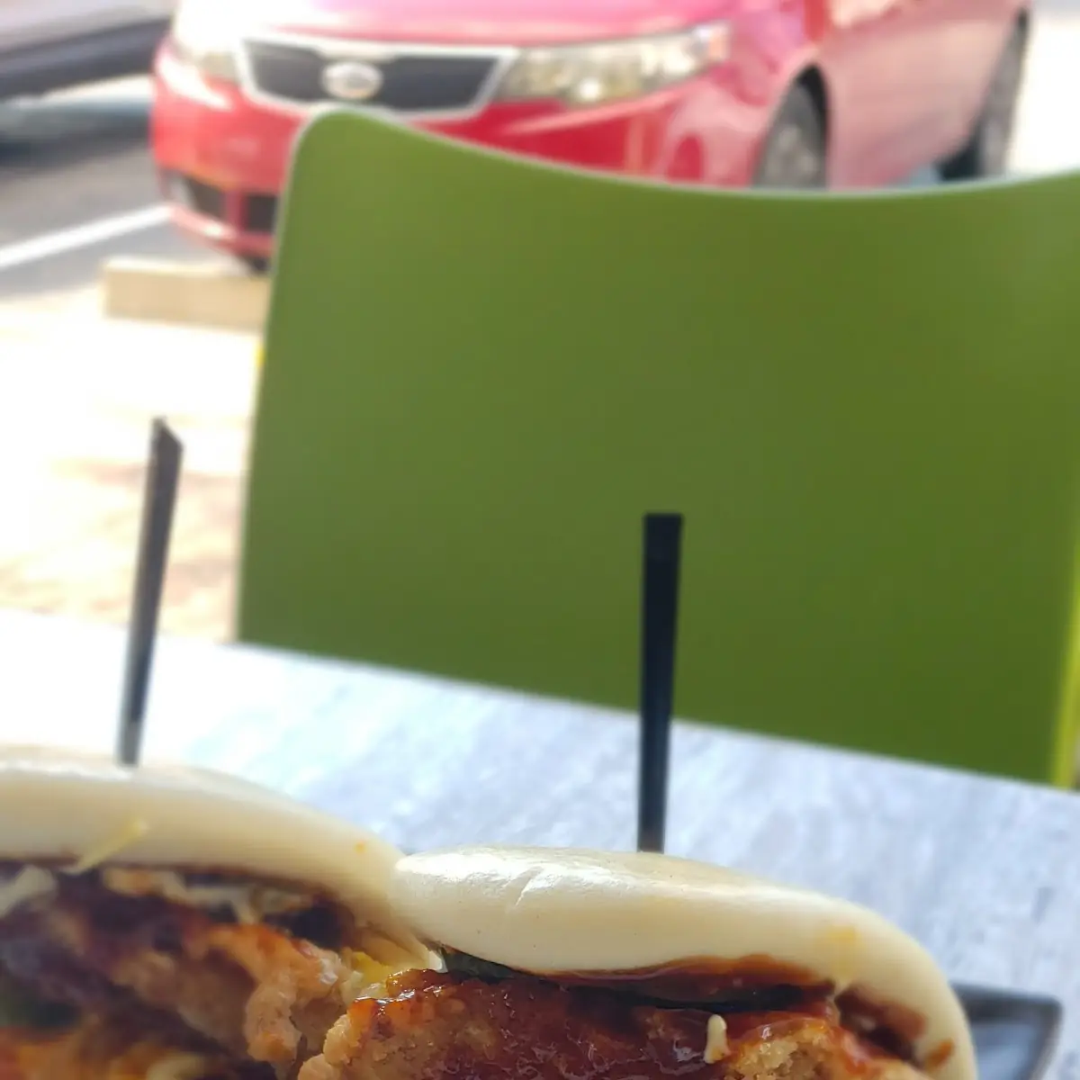 Korean Fried Chicken Bao Bun