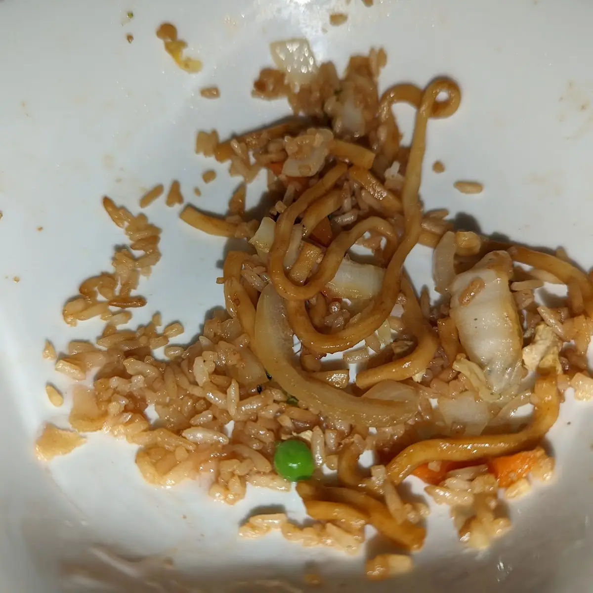 Shrimp Fried Rice and Shrimp Low Mein