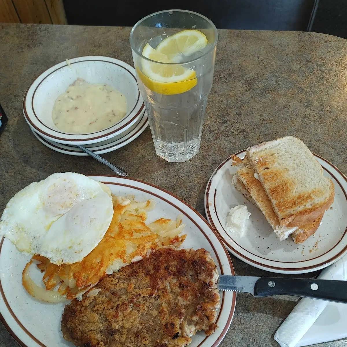 Famous Chicken Fry Steak & Eggs